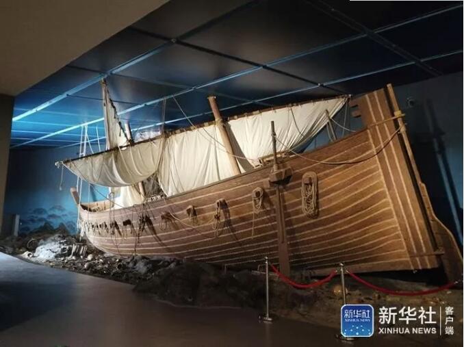 黑石号沉船浸泡在海水中约1200年,船身保存相对完好,龙骨基本完整