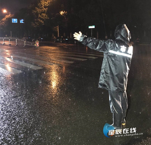 (滂沱大雨中,这最暖心的背影.
