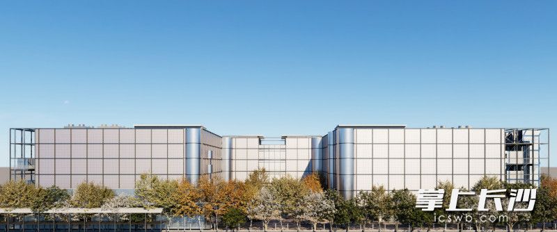 北京数字经济算力中心即AIDC-效果图。 企业供图