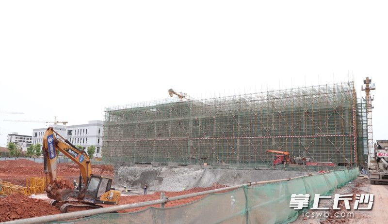 项目施工现场。