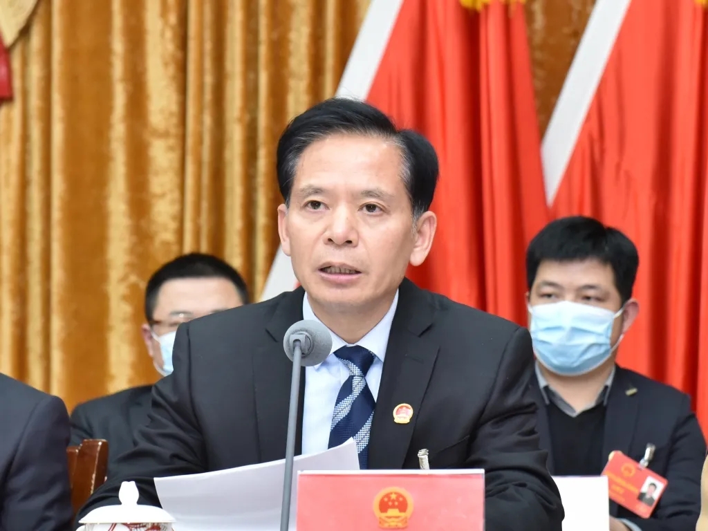 人大常委会副主任颜小平主持会议)(区人大常委会副主任李曦作《天心区