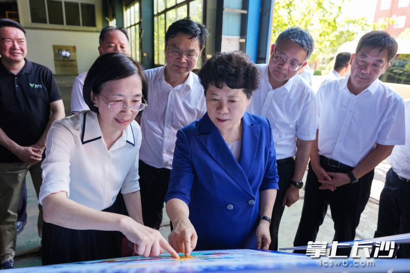 绿心地区工业企业退出地块调研现场。