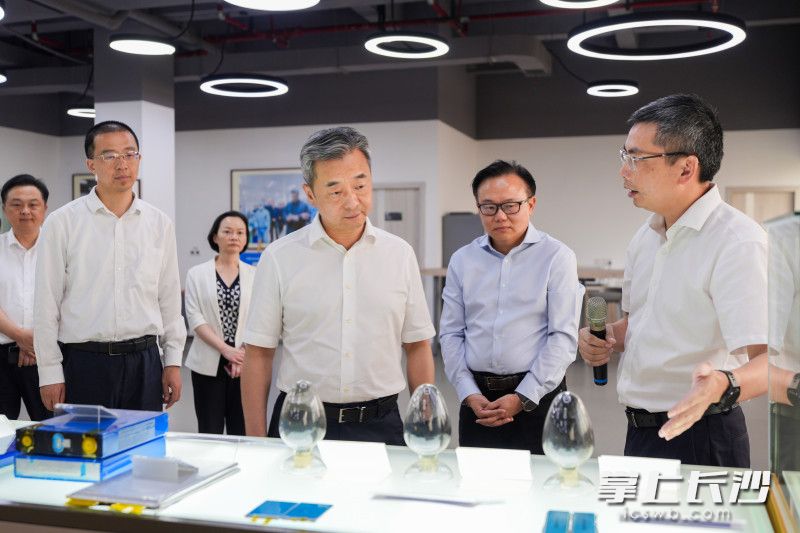 陈竞调研巴斯夫杉杉电池材料有限公司。