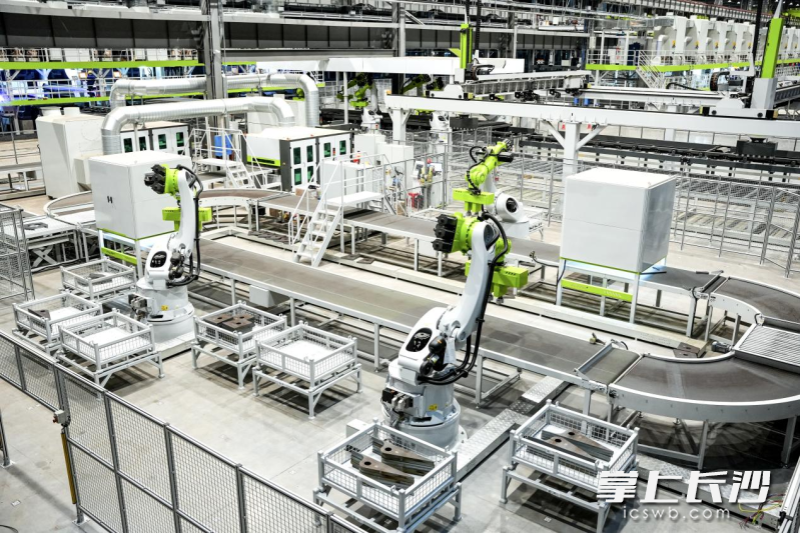 长沙工程机械品牌享誉全球。 资料图片