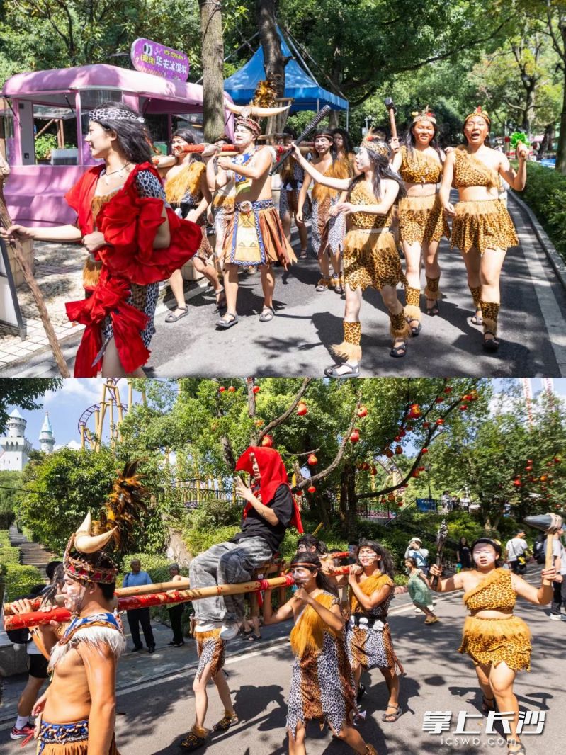长沙世界之窗将开启&ldquo;野性+浪漫&rdquo;的七夕活动。 均为景区供图