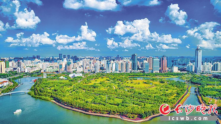 海口万绿园。海口发布 供图(封烁 摄)
