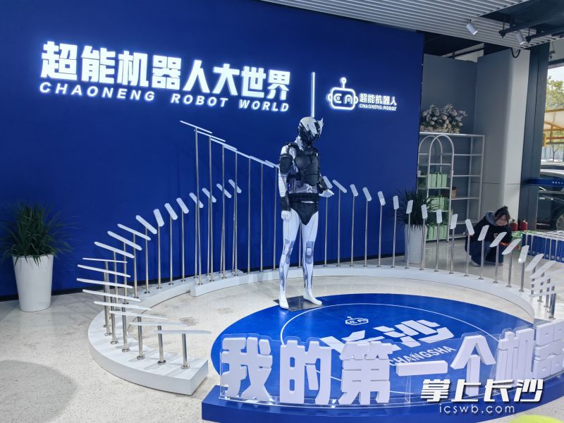 &ldquo;超能机器人大世界&rdquo;一期已开放近5000平方米的应用场景展示空间。