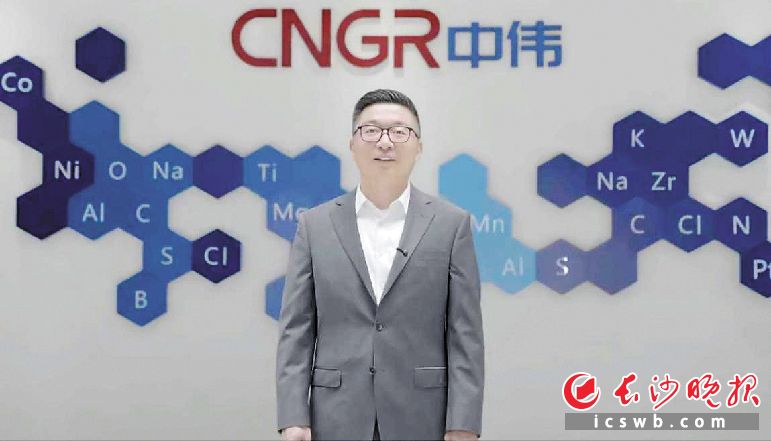 湖南中伟新能源科技有限公司副总经理赵亮。