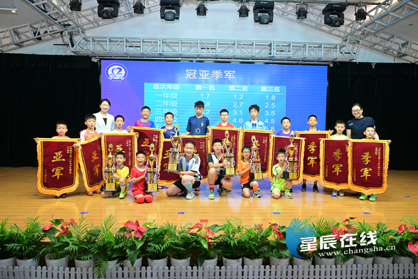 热血"足"梦 科创未来 长沙育才二小举行"六一"科学游艺活动