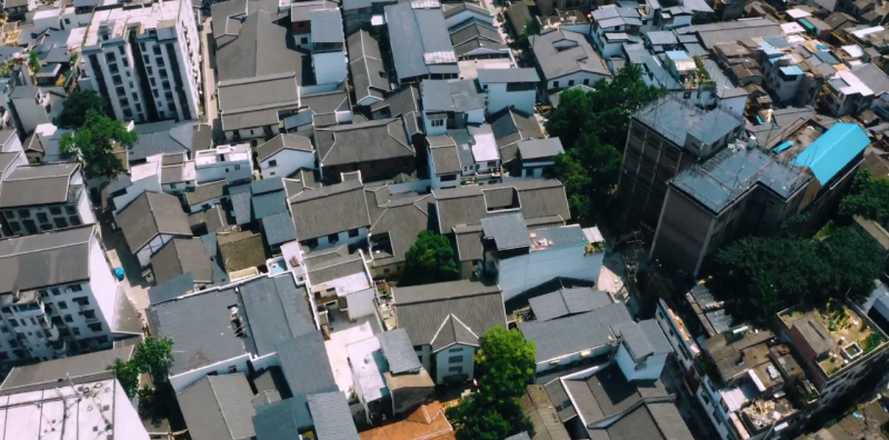 西文庙坪,是“长沙城的老城根”。图片来源:天心发布