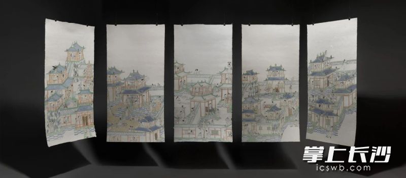 “七天”展览一隅。均为长沙美术馆 供图