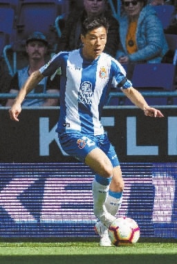 西班牙人3比1击败巴拉多利德 武磊取得西甲首