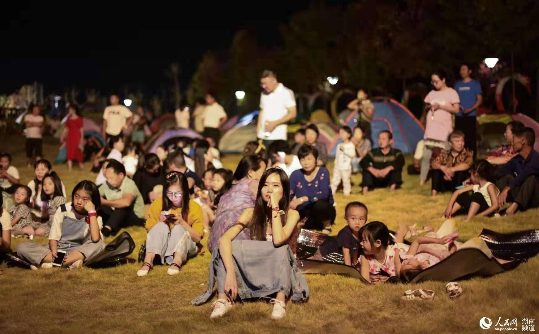 千鹭湖音乐节。永安镇供图