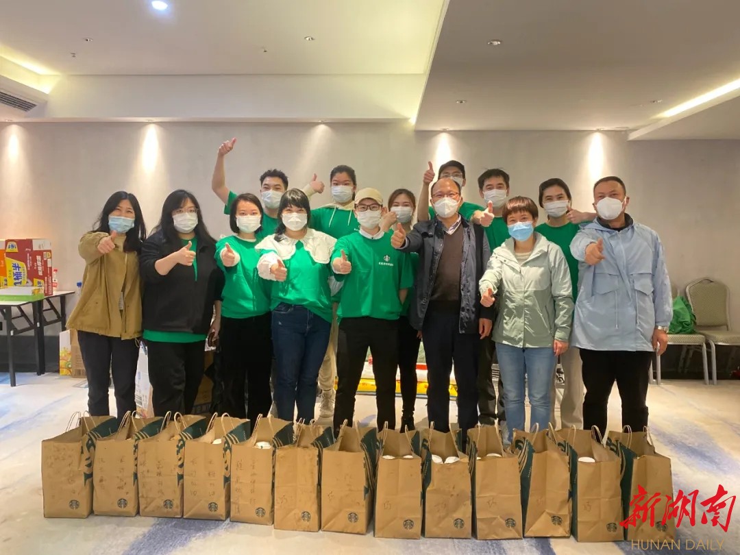 齐心协力抗疫情!长沙商贸企业向抗疫一线捐赠物资