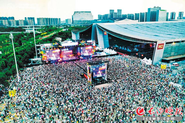 长沙草莓音乐节现场。主办方供图