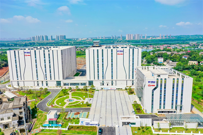 中国电信天翼云中南数字产业园项目。 天心区委宣传部供图