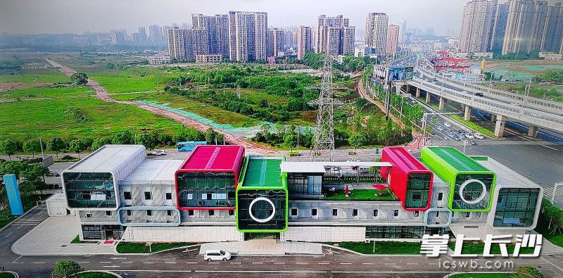 马栏山视频文创产业园.长沙晚报全媒体记者 周柏平 摄